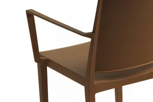 ArtRoja Záhradná stolička MOSK ARMCHAIR Farba: Sivá