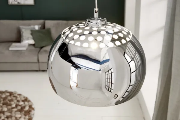 LuxD 16669 Lampa Sphere chróm závesné svietidlo
