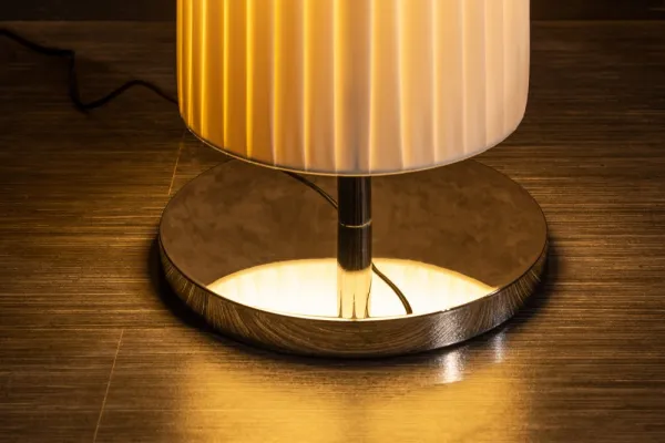 LuxD 17082 Stojanová PARLOR lampa biela Stojanové svietidlo