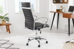 Kancelárske kreslo NOTOS Dekorhome Čierna