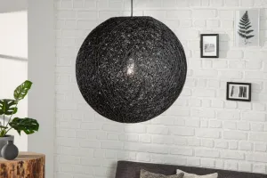 Závesná lampa FUNAFUTI 45 cm Dekorhome Biela