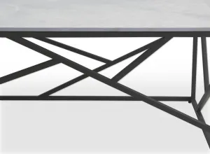 HALMAR Konferenčný stolík UNIVERSE 2 120 cm šedý