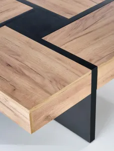 HALMAR Odkládací stolek Sevilla 100 cm dub/černý