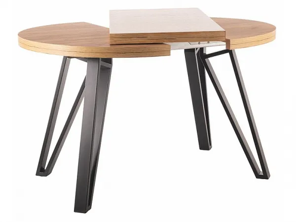 Signal Rozkládací jídelní stůl Galaxy 100/168 cm dub artisan/černý
