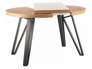 Signal Rozkládací jídelní stůl Galaxy 100/168 cm dub artisan/černý