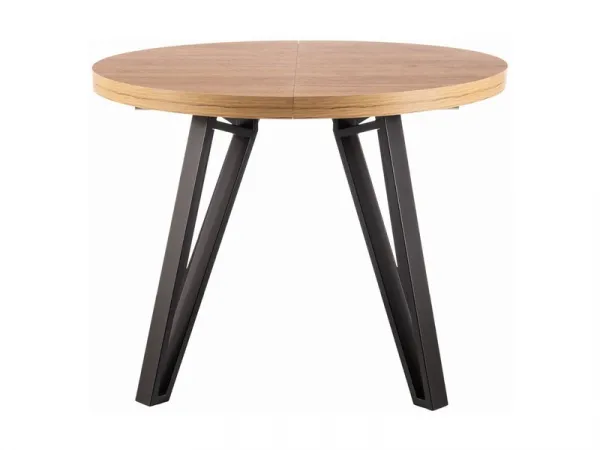 Signal Rozkládací jídelní stůl Galaxy 100/168 cm dub artisan/černý