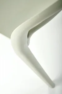 Stohovateľná jedálenská stolička K490 Halmar Černá