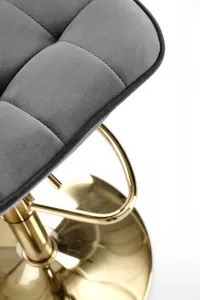 Barová stolička H120 Halmar Černá