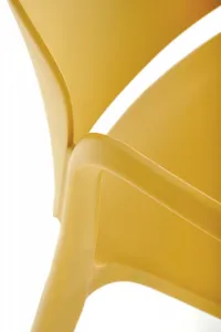 Stohovateľná jedálenská stolička K491 Halmar