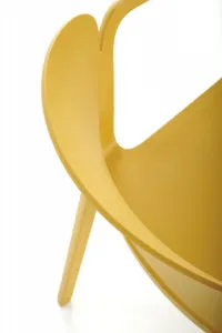 Stohovateľná jedálenská stolička K491 Halmar