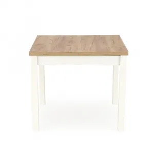 HALMAR Rozkladací jedálenský stôl TIAGO SQUARE remeselný dub/čierny