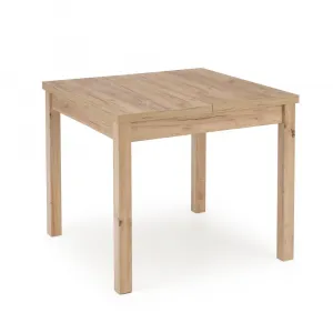 HALMAR Rozkladací jedálenský stôl TIAGO SQUARE remeselný dub/čierny