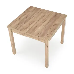 HALMAR Rozkladací jedálenský stôl TIAGO SQUARE remeselný dub/čierny