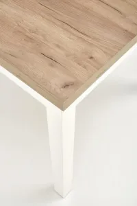 HALMAR Rozkladací jedálenský stôl TIAGO SQUARE remeselný dub/čierny