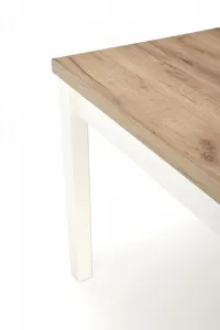 HALMAR Rozkladací jedálenský stôl TIAGO SQUARE remeselný dub/čierny