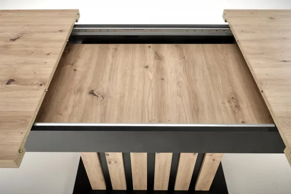 Rozkladací jedálenský stôl LAMELLO Halmar 160-210x90x76 cm