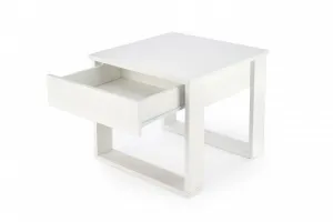 HALMAR Odkládací stolek NEA SQUARE 60 cm hnědý ořech