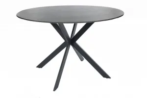 Signal Jídelní stůl Talia 90 cm keramika mramor/černý