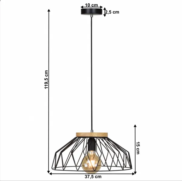Závesná lampa TREX TYP 2 Tempo Kondela Biela