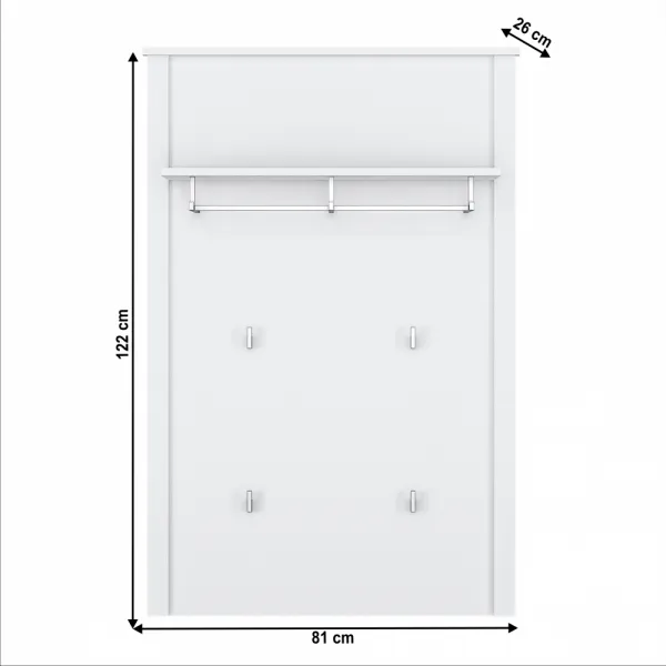 Vešiakový panel OLJE 16 Tempo Kondela