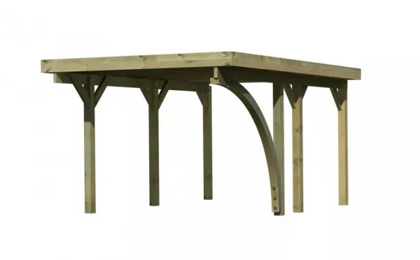 Drevený prístrešok / carport CLASSIC 1B Lanitplast