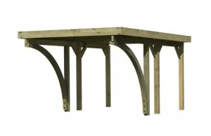 Drevený prístrešok / carport CLASSIC 1C Lanitplast