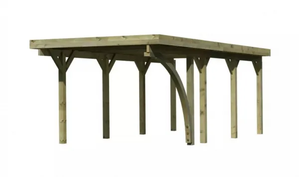 Drevený prístrešok / carport CLASSIC 2B Lanitplast