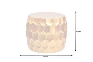 Odkladací stolík OSMEROSI Dekorhome 55 cm
