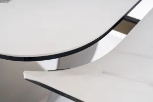 Signal Rozkládací jídelní stůl Infinity 160/240 cm černý mat