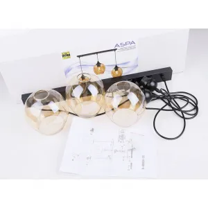 Závesná lampa ASPA 3xE27 Candellux