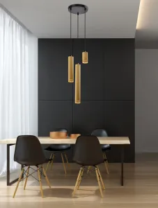 Závesná lampa TUBO 3xGU10 Candellux