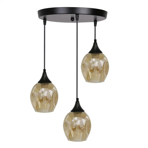 Závesná lampa ASPA 3xE27 Candellux