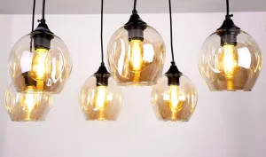 Závesná lampa ASPA 6xE27 Candellux
