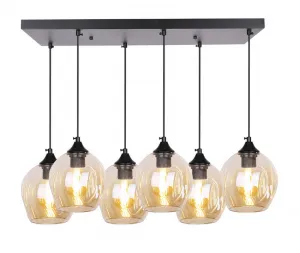 Závesná lampa ASPA 6xE27 Candellux