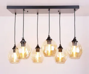Závesná lampa ASPA 6xE27 Candellux