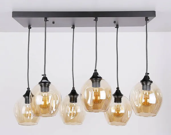 Závesná lampa ASPA 6xE27 Candellux