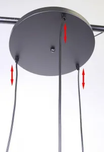 Závesná lampa ASPA 3xE27 Candellux