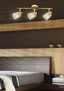 Stropná bodová lampa YORK 93 Candellux Chróm