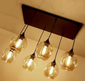 Závesná lampa ASPA 6xE27 Candellux
