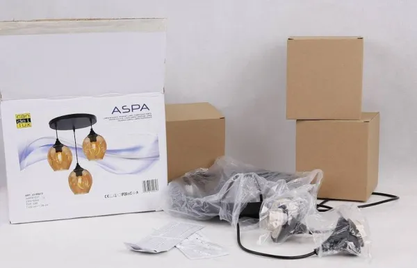 Závesná lampa ASPA 3xE27 Candellux