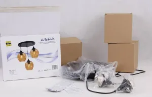 Závesná lampa ASPA 3xE27 Candellux