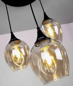 Závesná lampa ASPA 3xE27 Candellux