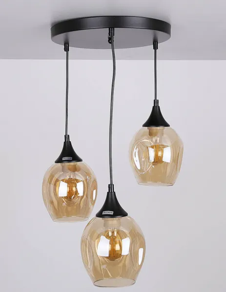Závesná lampa ASPA 3xE27 Candellux