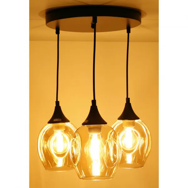 Závesná lampa ASPA 3xE27 Candellux
