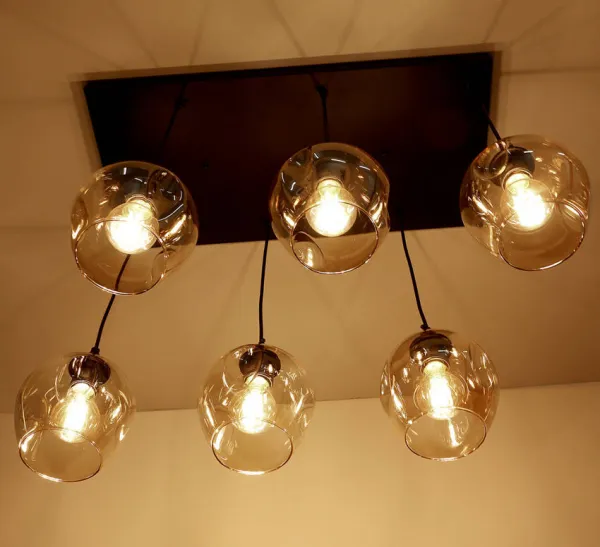 Závesná lampa ASPA 6xE27 Candellux