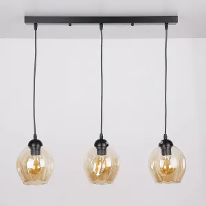 Závesná lampa ASPA 3xE27 Candellux