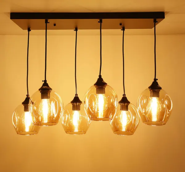 Závesná lampa ASPA 6xE27 Candellux