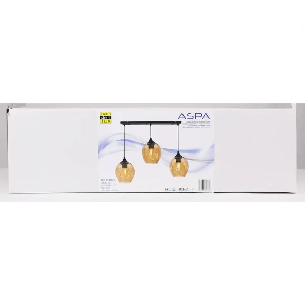 Závesná lampa ASPA 3xE27 Candellux