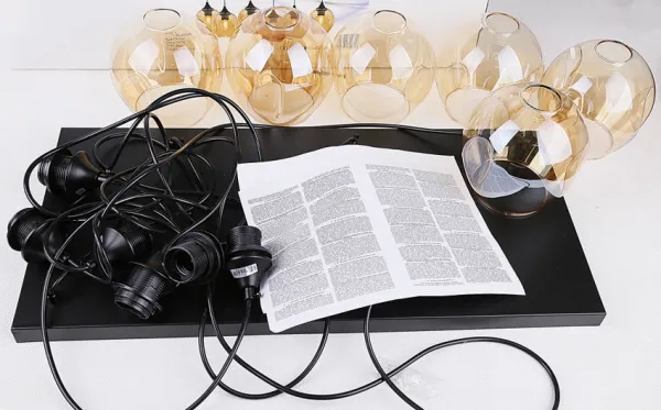Závesná lampa ASPA 6xE27 Candellux