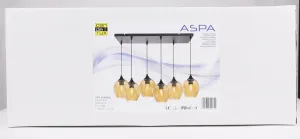 Závesná lampa ASPA 6xE27 Candellux